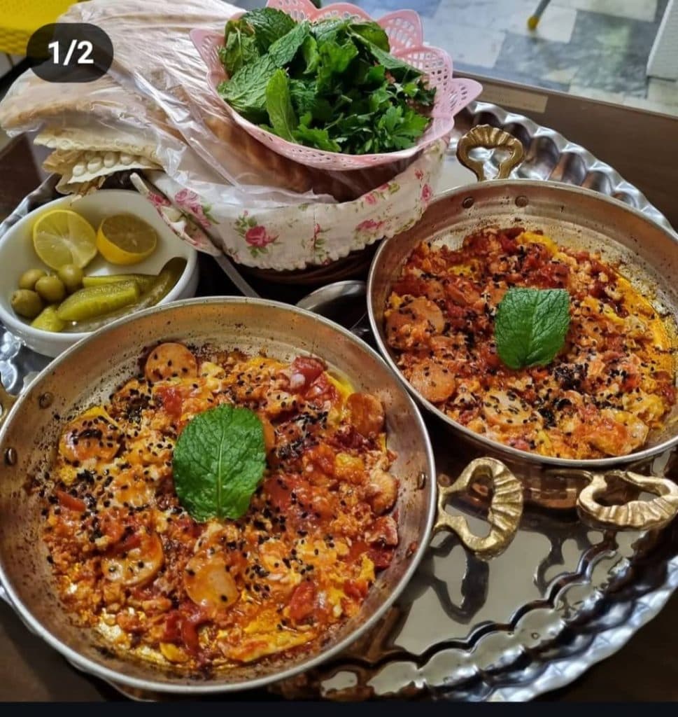 صبحانه سرای خان ننه در تبریز