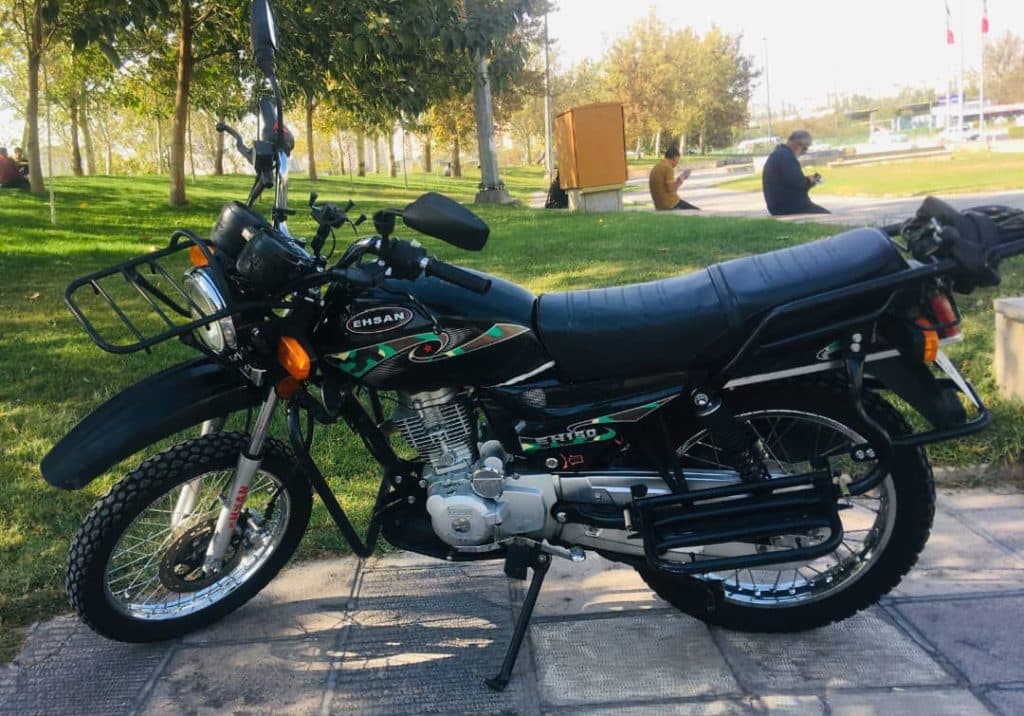 اجاره موتور سیکلت کاری و گردشگری دور موتور در تهران