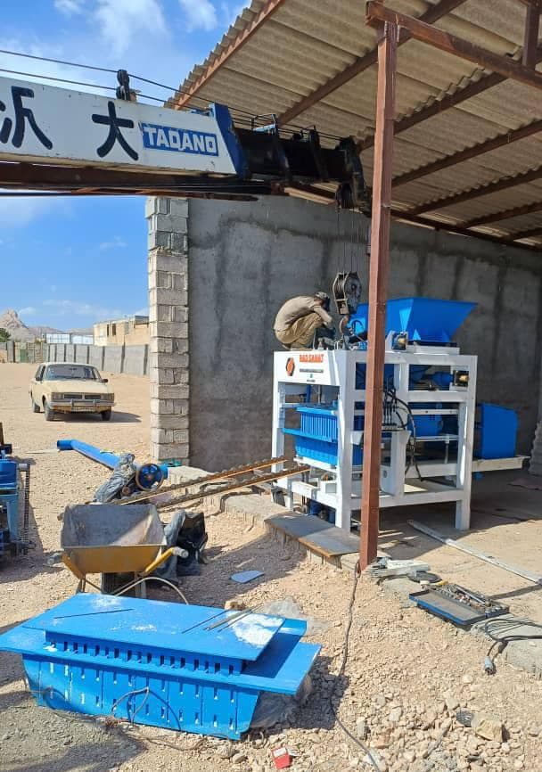 دستگاه بلوک زن راد صنعت تبریز