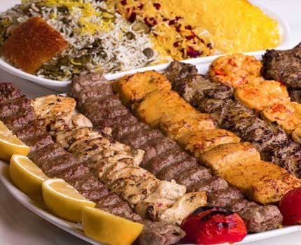 رستوران کباب ناب سمندری در خیابان شفا جیرفت
