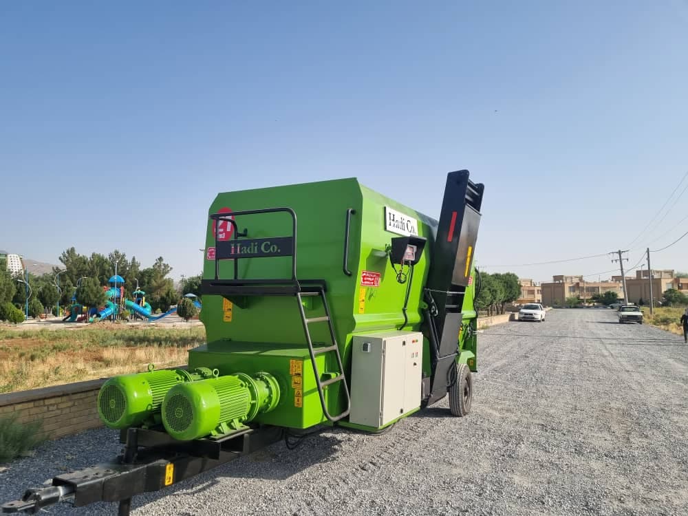 واردات و تولید دستگاه فیدر میکسر ثابت و متحرک ابتکار هادی در اصفهان