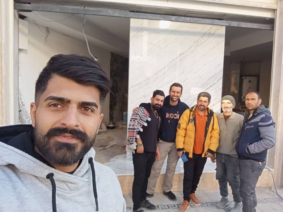 اسلب و کاشی کار نمونه سلطان تبار در بابل