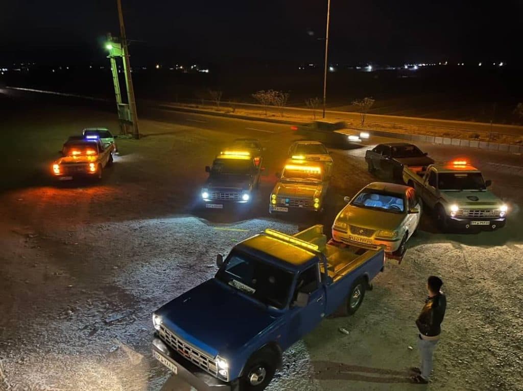 یدک کش خودرو شبانه روزی پورعسگری نطنز