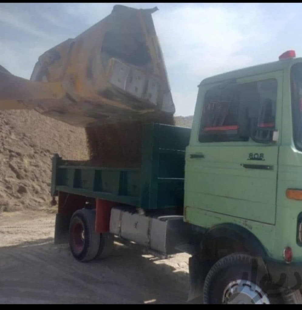 حمل و نقل شن و ماسه بهمنی در بندرعباس