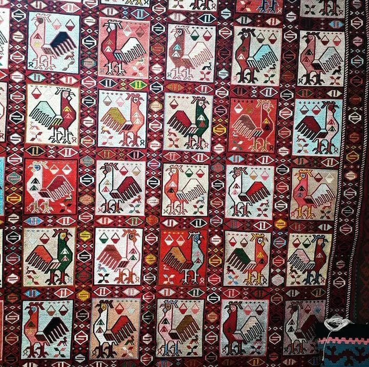 فروشگاه فرش و گلیم دستی یوسف اخوان در ماسوله