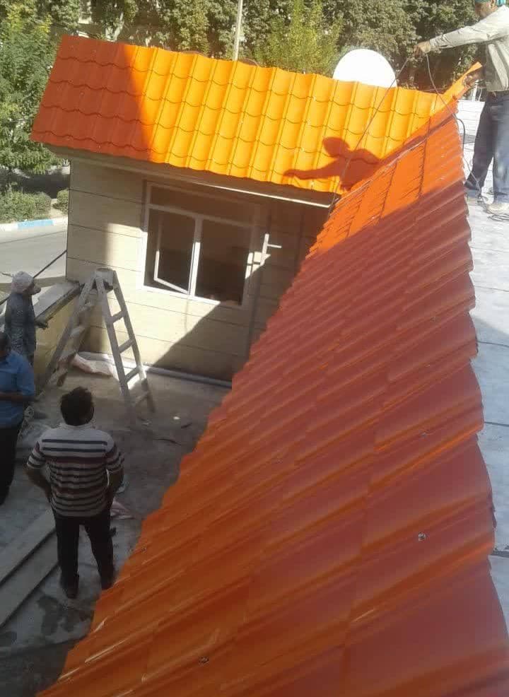 نصب شیروانی کیهان شکیب در تهران