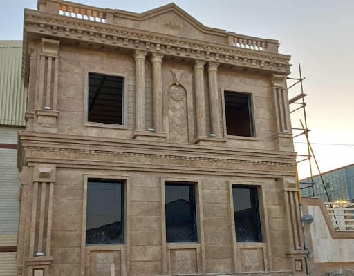 سنگ کاری نمای ساختمانی کریمی در سنندج