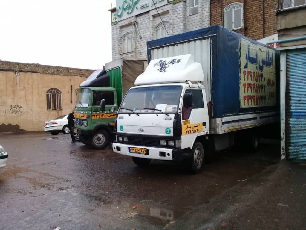 اتو باربری کوزه گران در قزوین