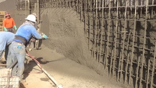 سیمانکاری مجهز به کلایمر برومند در کاشمر