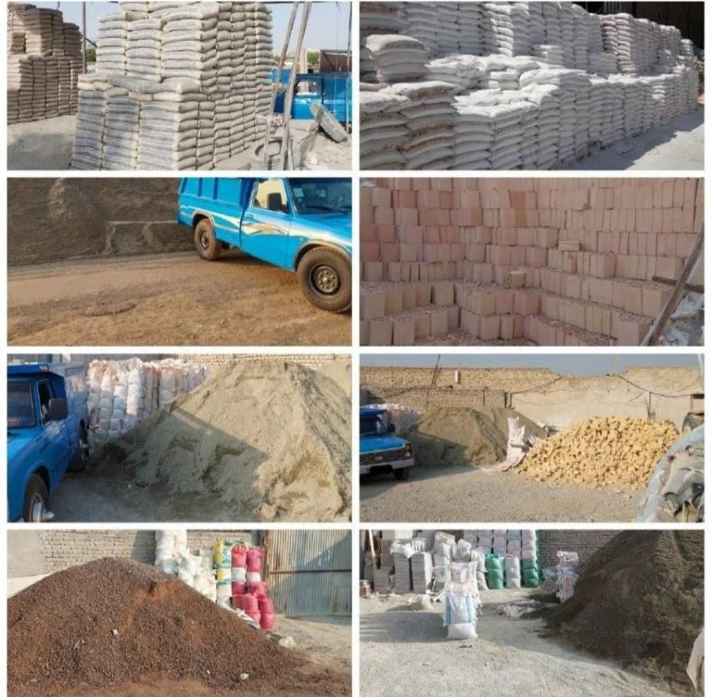 مصالح ساختمانی محمود ازگلی در تهران