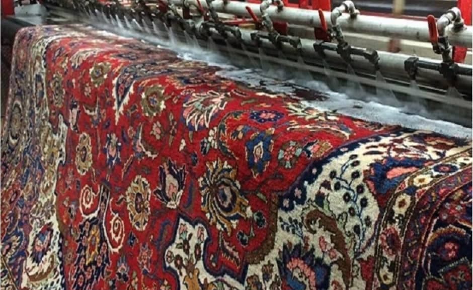قالیشویی دینور در کرمانشاه