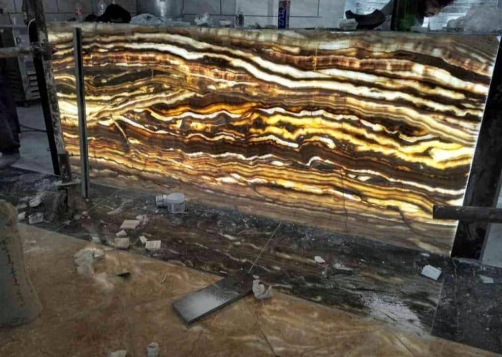 اجرا و نصب سنگ اسلب فطرتی در تهران