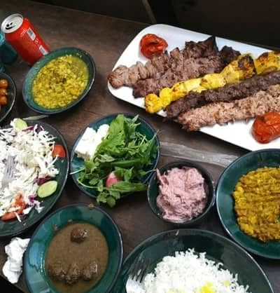 کته کبابی عرشیا در کوی حسینی رشت