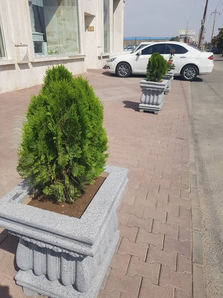 تولیدی گلدان بتنی مارلین در تبریز