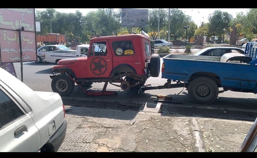 خودرو بر و یدکش مهران در گیلاوند دماوند