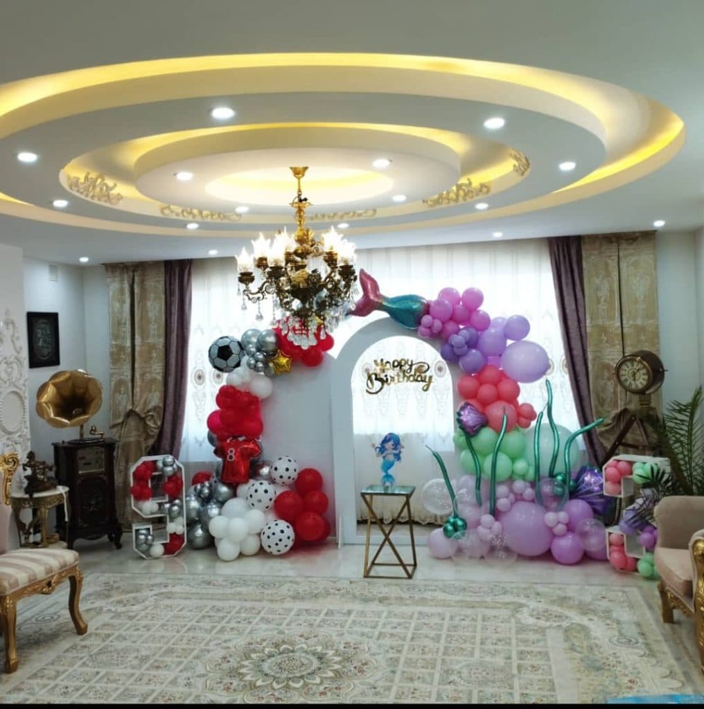 بادکنک آرایی خاص تم در زنجان