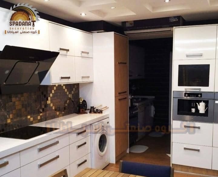 ساخت و نصب کابینت آشپزخانه اسپادانا در اصفهان