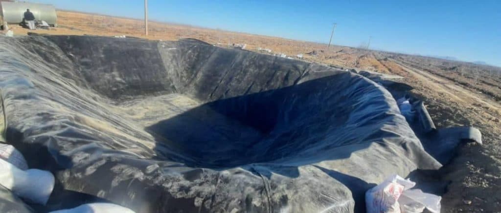 فروش و نصب ورق ژئوممبران عایق استخر کشاورزی فولادی در سمنان