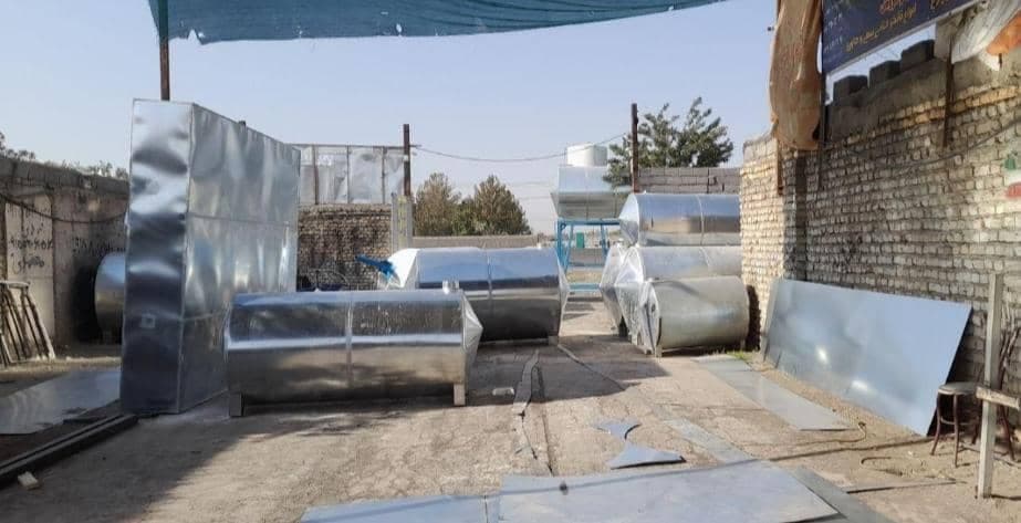 ساخت تانکر آتشنشانی و هوایی جهان گستر در مشهد