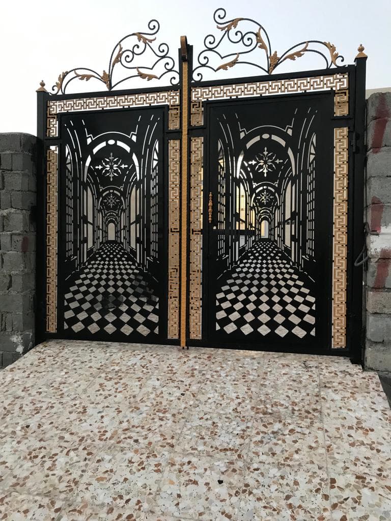 تولید درب و پنجره آهنی لارصنعت در کهورستان خمیر