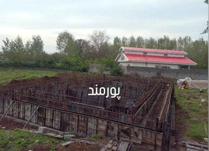 آرماتوربندی اسکلت بتنی پورمند در سنگر