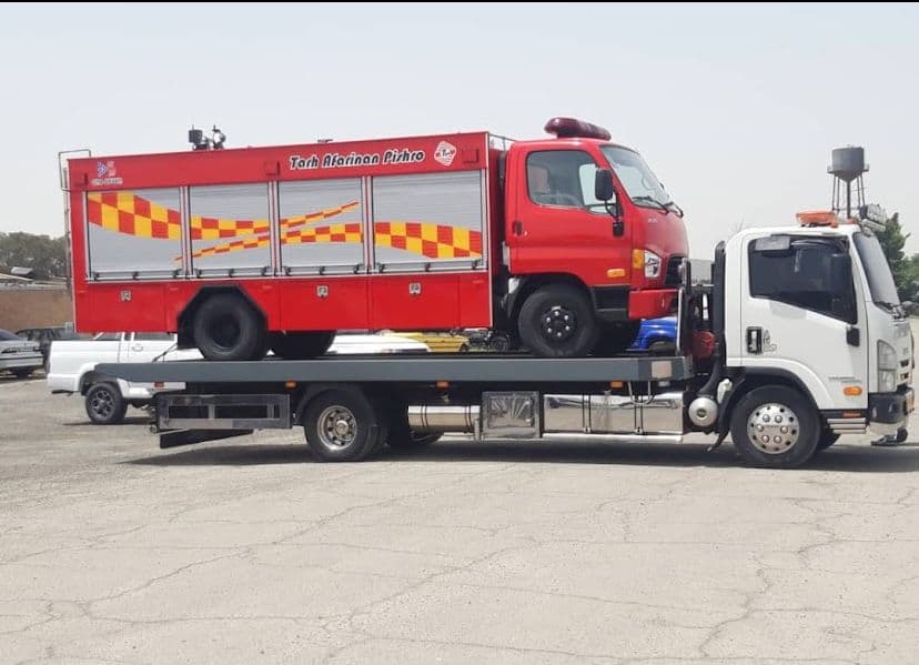 خودرو بر و یدکش مهران در گیلاوند دماوند