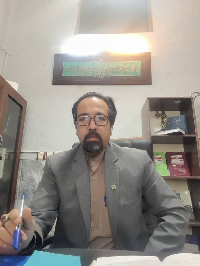 وکیل پایه یک دادگستری مرتضی علیزاده در مشهد