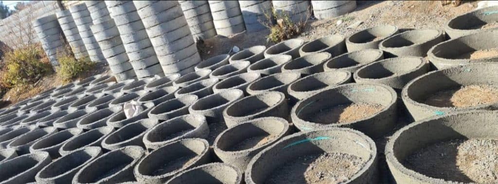 تولید و فروش عمده گوم چاه سیمانی مهدی در اصفهان