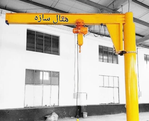 ساخت جرثقیل سقفی دروازه ای متال سازه در شهر ری