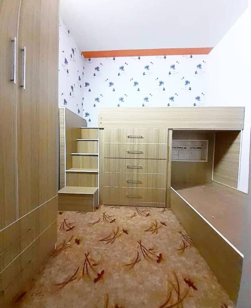 طراحی و تولید کابینت mdf استاد چوب در کاشان