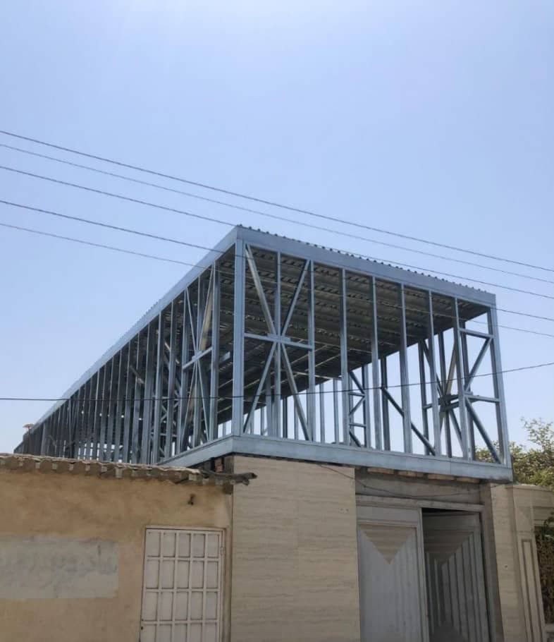 نصب و اجرای سازه ال اس اف LSF گروه مهندسی دال در اصفهان