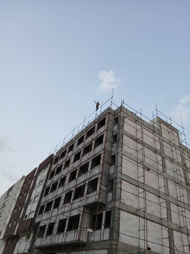 داربست والائی در تبریز