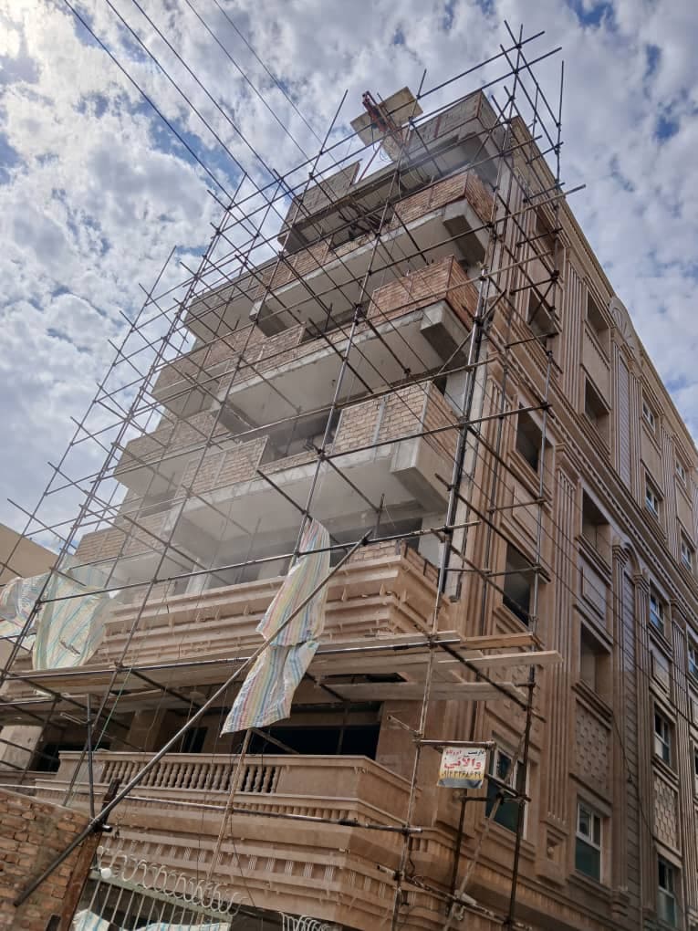 داربست والائی در تبریز