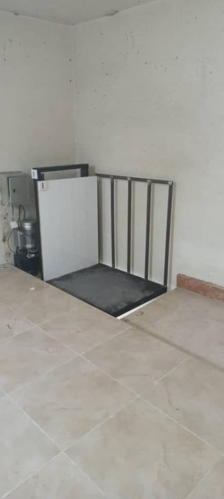 بالابر هیدرولیک سمین در یخسازی رشت