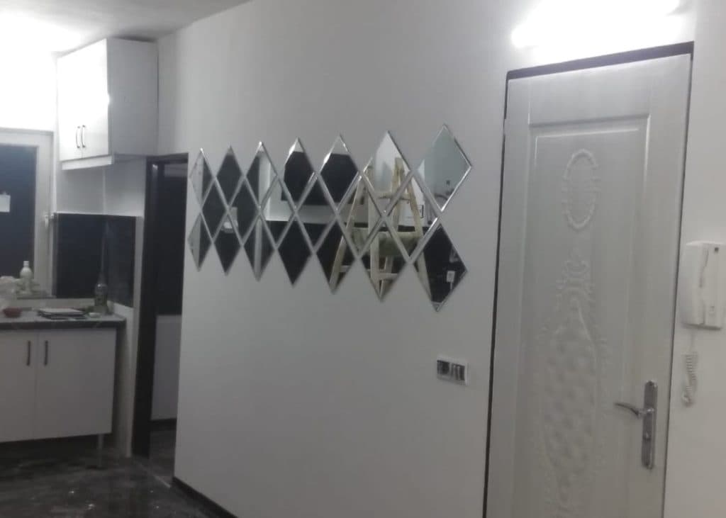 نقاشی ساختمان متین در مشهد