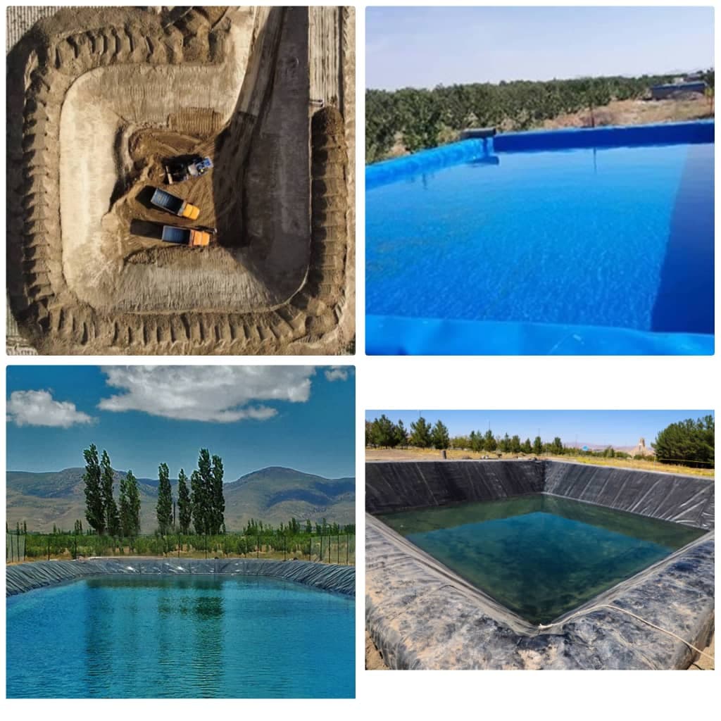 نمایندگی فروش و نصب ورق ژئوممبران عایق استخر کشاورزی بسپار نیکان شیرمردی در اهواز