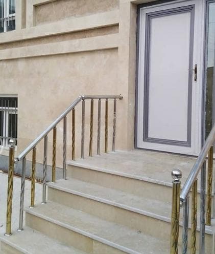 نصب نرده استیل رضایی در کبودرآهنگ