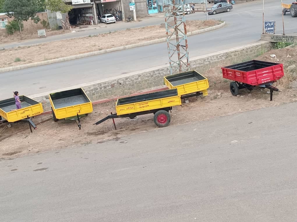 ساخت تریلی تراکتور علی اکبری در کلیبر