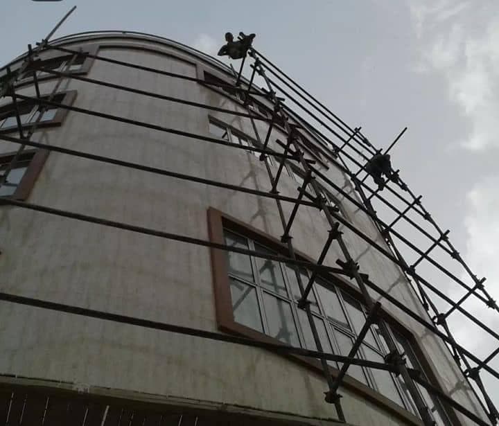 داربست عمرانی در اهر