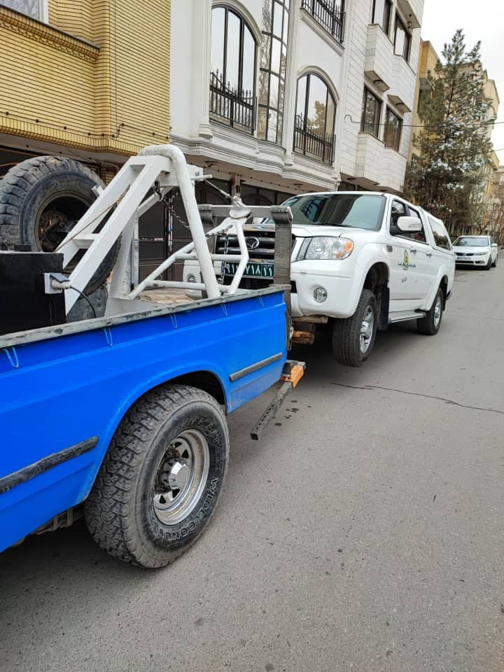 یدک کش کیانی در بلوار کوشش مشهد