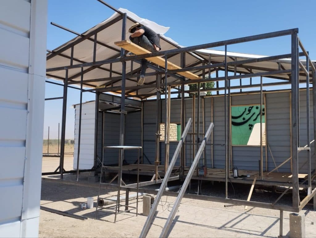 تولید کانکس و خانه های پیش ساخته امین صنعت در تهران