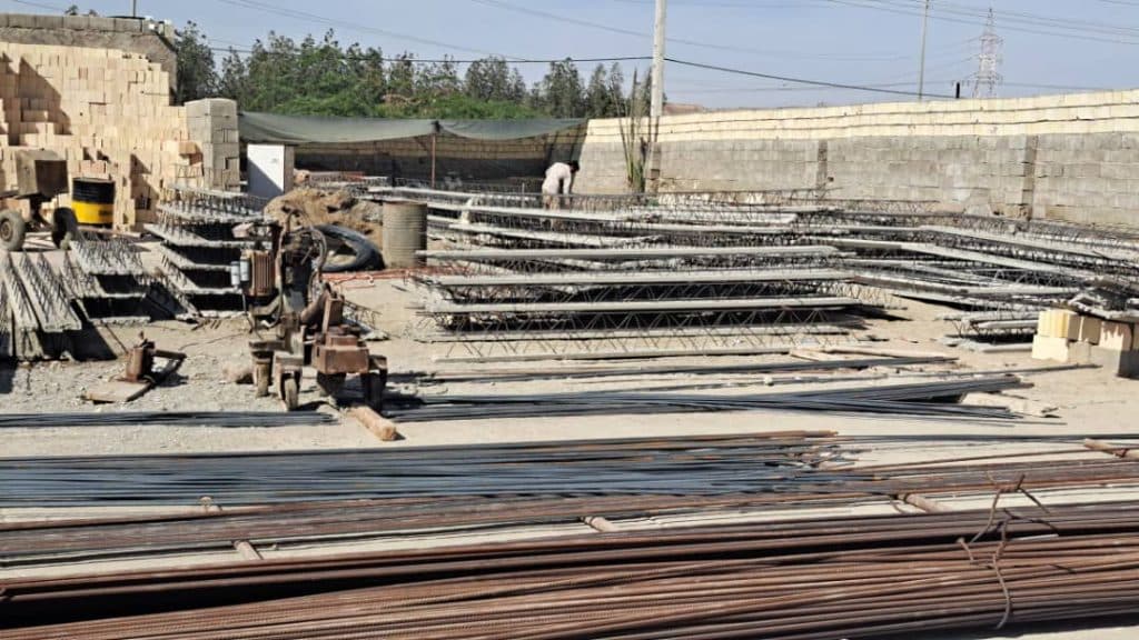 پیمانکاری مدرسه سازی خیرین شرکت آرمان صنعت صداقت ایرانیان کهولی در چابهار