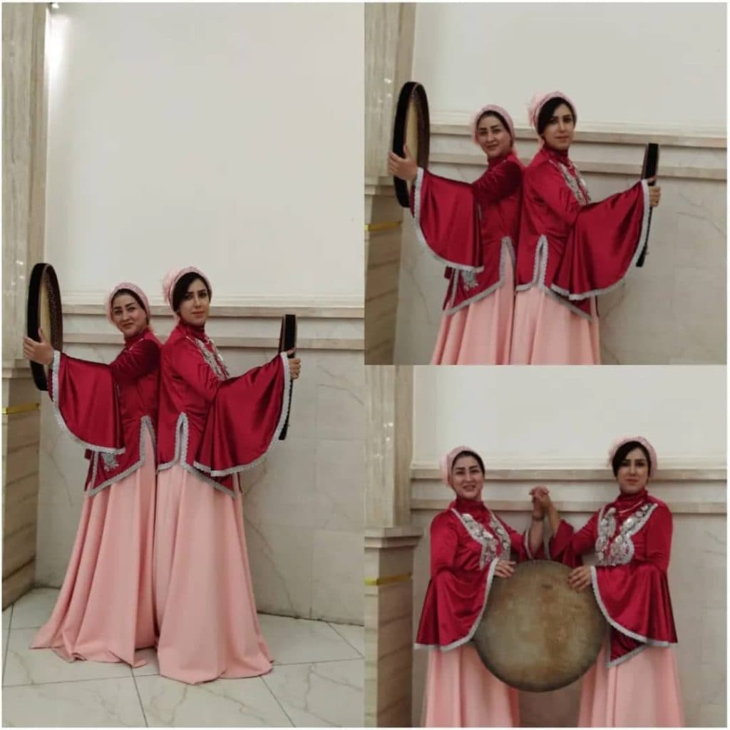 دف نوازان چیچکلر زنجان