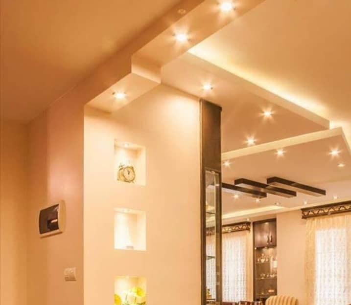 نورپردازی نمای ساختمان رستگار در رشت