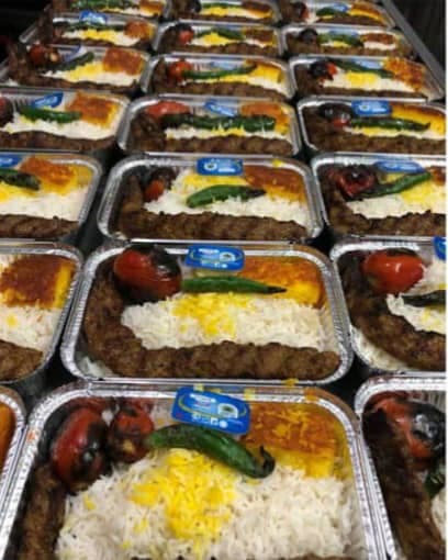 سفارش غذای پرسنلی کترینگ دلپذیر در تهرانپارس تهران