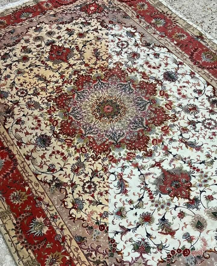 قالیشویی گل نرگس در مشهد