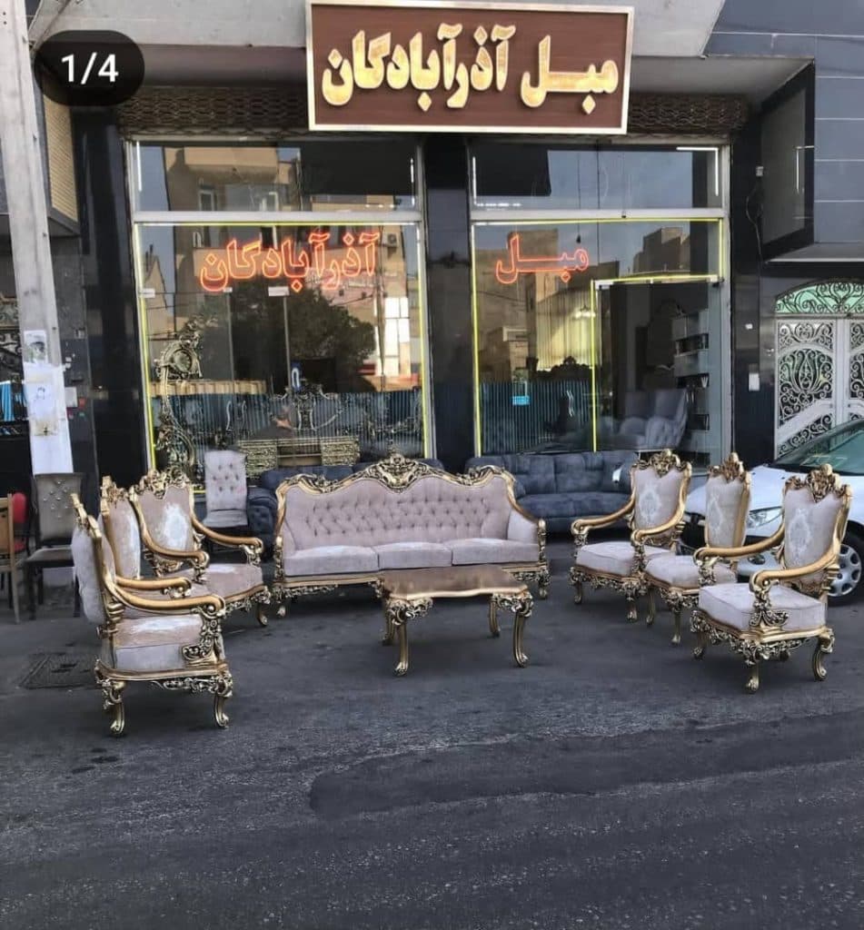 فروشگاه مبلمان آذرآبادگان در تبریز