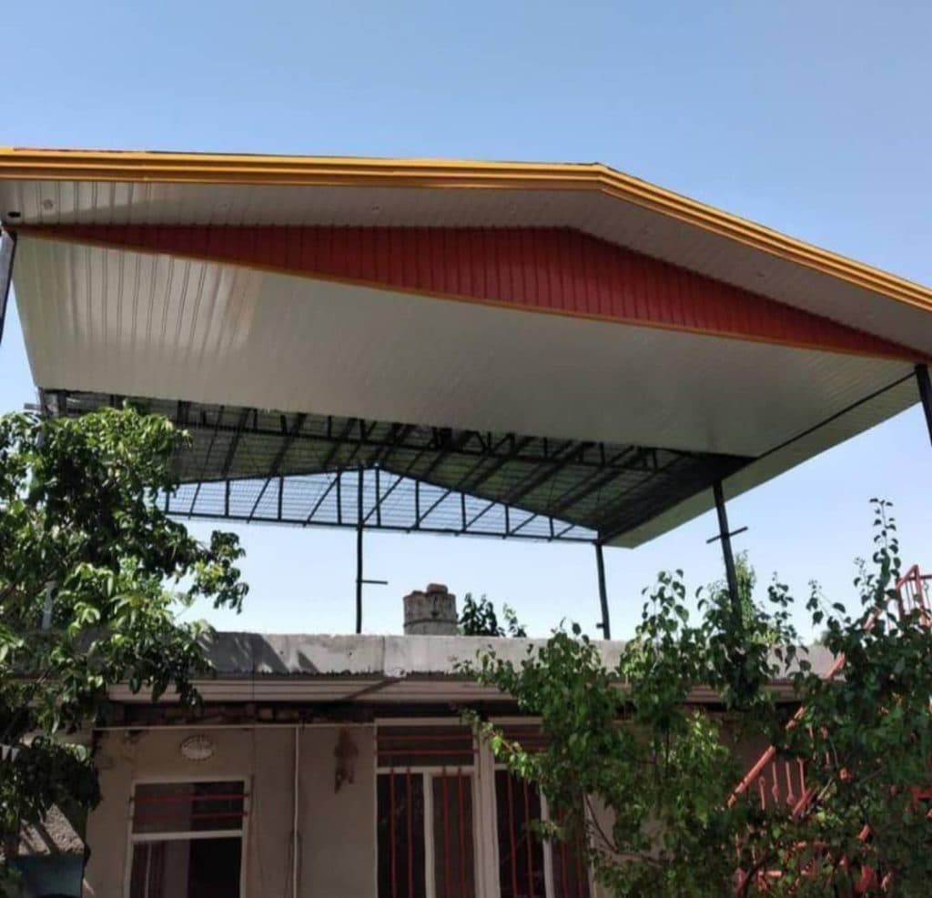 طراحی و نصب سقف شیروانی و شیبدار نجفی در قم