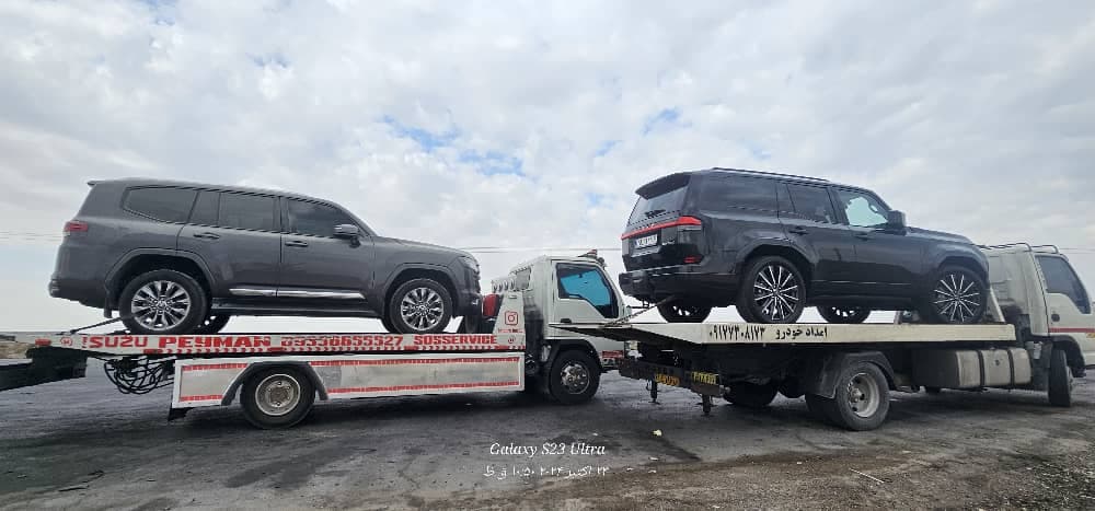 امداد خودرو و یدک کش شبانه روزی آریا نژاد در بندرعباس