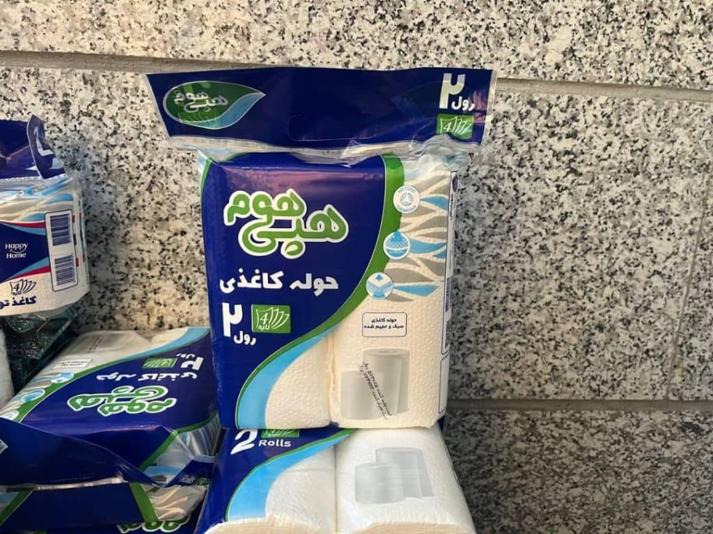 تولید و فروش عمده دستمال کاغذی و تیشو سوما در صفادشت